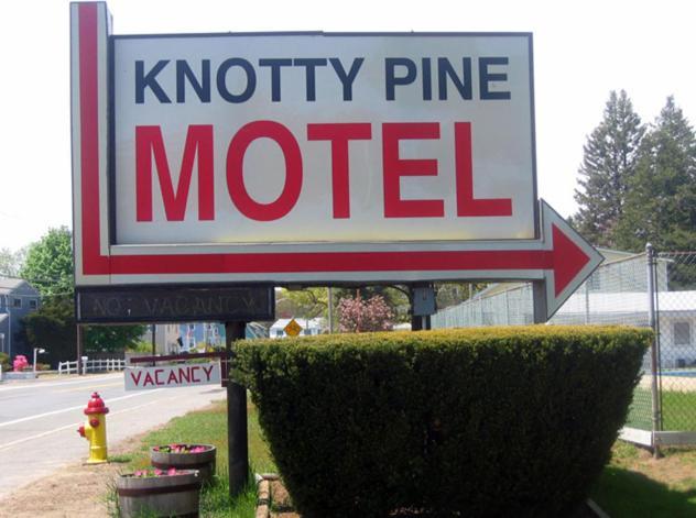 Knotty Pine Motel Salisbury Exterior foto